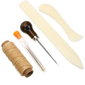 Инструменти за работа с игла за кожа Направи си сам Консумативи за занаяти Инструменти Оригами Ръчно зашиване Комплекти от метални комплекти