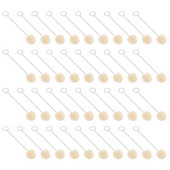 40 τμχ Μαλλί Daubers Ball Applicators Crafts Wool Daubers Dye Wool Ball Applicators