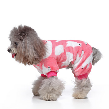 Πιτζάμες για σκύλους χειμώνα Pomeranian Ρούχα αποκριάτικων τύπων Ζεστή φόρμα παλτό για μικρό κατοικίδιο κουτάβι γάτα Chihuahua Onesie