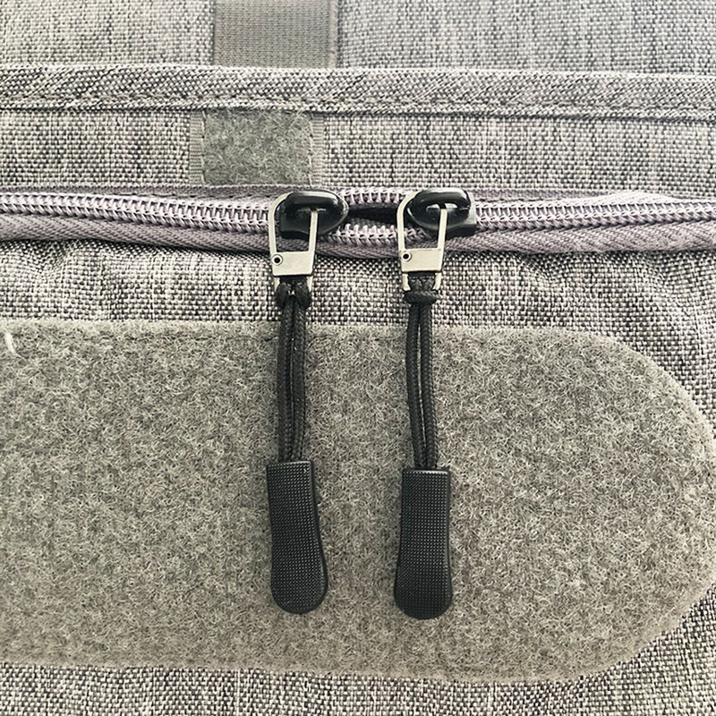 2 vnt. Užtrauktuko traukimo žymos ištraukiklio galo fiksatorius Užtrauktuko laido spaustukas Nulaužta sagtis, skirta drabužių siuvimui Kelioninės kuprinės priedai