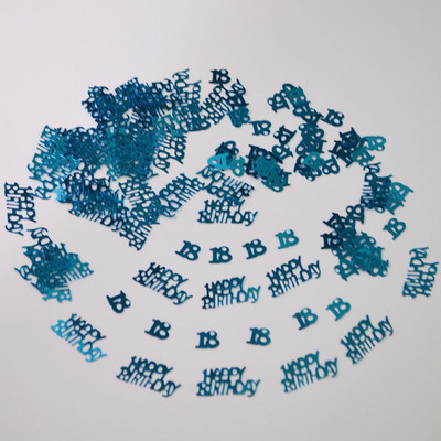 15 g Daudz laimes dzimšanas dienā Sieviešu dāmu apkaisa metāla konfeti Vecie vīrieši 70 gadus veci ciparu galda izkaisītie dekori