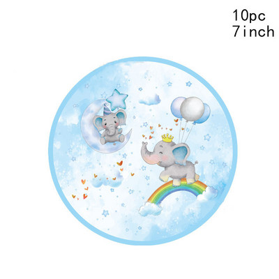 Zēna zēna/meitenes konfeti bērnu dušas dekori Akrila dimanta barošanas pudelītes pēdas nospiedumi fliteļi Zēnu zēnu meiteņu mazuļu dušas dekori