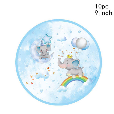 Zēna zēna/meitenes konfeti bērnu dušas dekori Akrila dimanta barošanas pudelītes pēdas nospiedumi fliteļi Zēnu zēnu meiteņu mazuļu dušas dekori