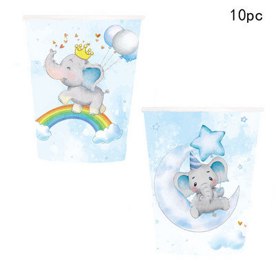 Zēna zēna/meitenes konfeti bērnu dušas dekori Akrila dimanta barošanas pudelītes pēdas nospiedumi fliteļi Zēnu zēnu meiteņu mazuļu dušas dekori