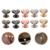 20 gab. Divkāršā cepure Metāla kniedes Craft Stud DIY Maks Kniedes Apģērbs Šūts Cinka sakausējums Dzirdes formas Skrūves