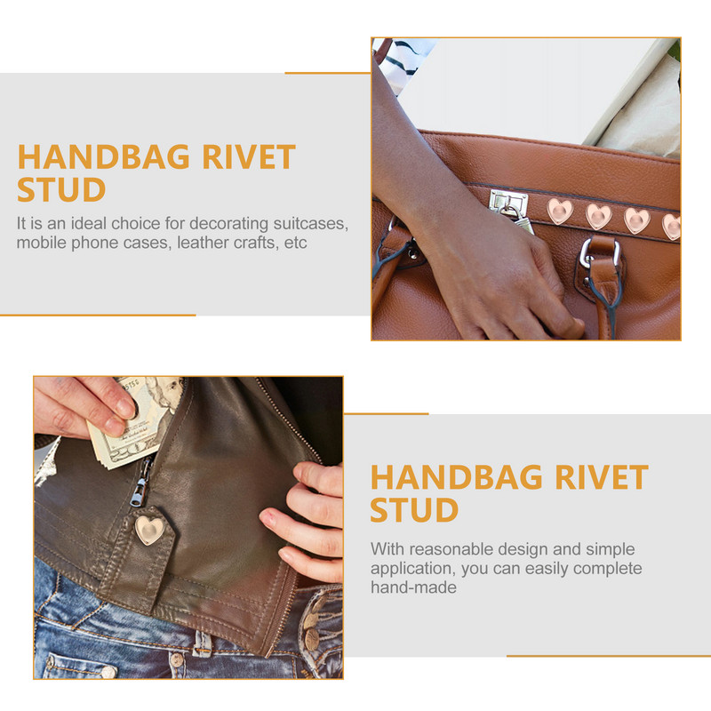 20 gab. Divkāršā cepure Metāla kniedes Craft Stud DIY Maks Kniedes Apģērbs Šūts Cinka sakausējums Dzirdes formas Skrūves