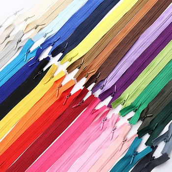 10 бр./опаковка 50 см 3 # цветни, висококачествени невидими ципове, найлонови спираловидни ципове за аксесоари за шиене на едро от ръчно изработен плат