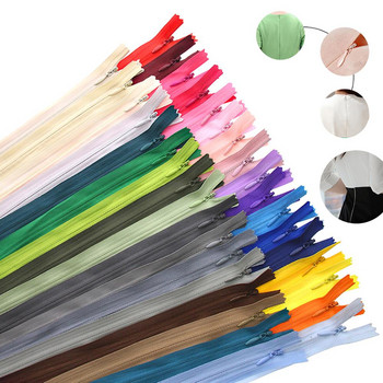 10 бр./опаковка 50 см 3 # цветни, висококачествени невидими ципове, найлонови спираловидни ципове за аксесоари за шиене на едро от ръчно изработен плат
