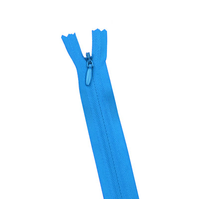 10gab./iepakojumā 50cm 3# krāsains augstas kvalitātes neredzams rāvējslēdzējs neilona spoles rāvējslēdzējs, kas paredzēts DIY amatniecības audumu šūšanas piederumu vairumtirdzniecība
