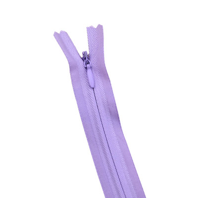 10gab./iepakojumā 50cm 3# krāsains augstas kvalitātes neredzams rāvējslēdzējs neilona spoles rāvējslēdzējs, kas paredzēts DIY amatniecības audumu šūšanas piederumu vairumtirdzniecība