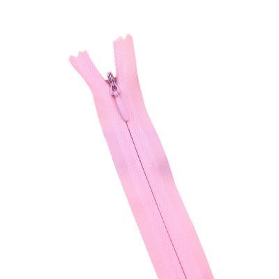 10gab./iepakojumā 50cm 3# krāsains augstas kvalitātes neredzams rāvējslēdzējs neilona spoles rāvējslēdzējs, kas paredzēts DIY amatniecības audumu šūšanas piederumu vairumtirdzniecība