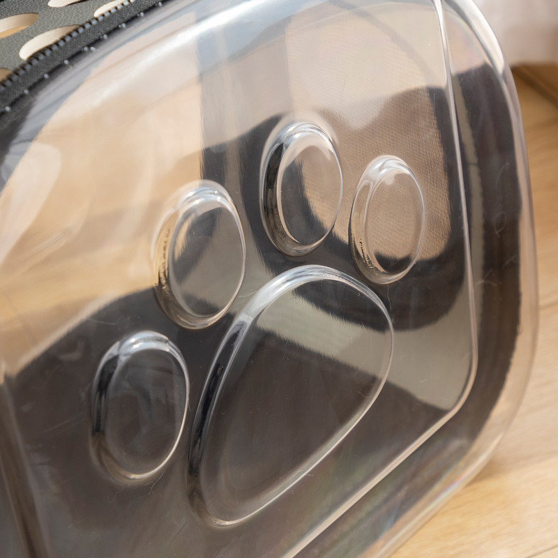 Uus kassiruumi kapsel läbipaistev kassi kandekott Hingav lemmikloomakandja väike koera kassi seljakott reisipuuri käekott kassipojale