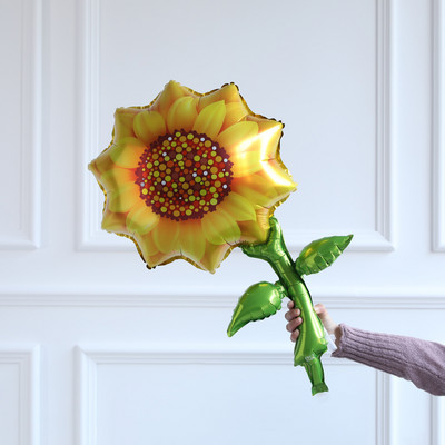 1 бр. Плодове Зеленчуци Балони с хелиево фолио Портокал Ананас Ягода Грозде Царевица Морков Банан Балон Декорация за рожден ден