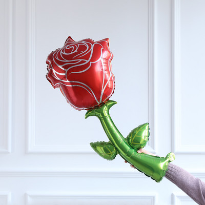 1 бр. Плодове Зеленчуци Балони с хелиево фолио Портокал Ананас Ягода Грозде Царевица Морков Банан Балон Декорация за рожден ден