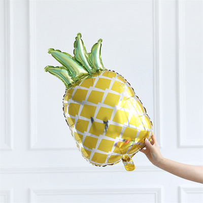 1 бр. Плодове Зеленчуци Балони с хелиево фолио Портокал Ананас Ягода Грозде Царевица Морков Банан Балон Декорация за рожден ден