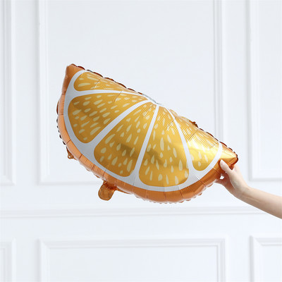 1 бр. Плодове Зеленчуци Балони с хелиево фолио Портокал Ананас Ягода Грозде Царевица Морков Банан Балон Декорация за рожден ден