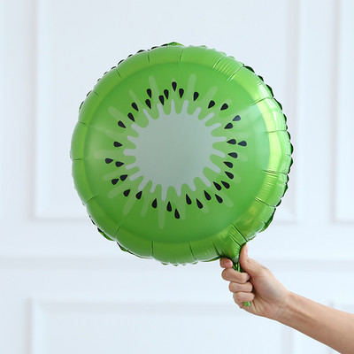 1 бр. Плодове Зеленчуци Балони с хелиево фолио Портокал Ананас Ягода Грозде Царевица Морков Банан Балон Декорация за рожден ден