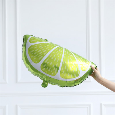 1 бр. Плодове Зеленчуци Балони с хелиево фолио Портокал Ананас Ягода Грозде Царевица Морков Банан Балон Декорация за рожден ден