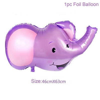 Džungļu safari Dzīvnieku tēma Orangutāns Dzenis Reklāmkarogs Tropu Augs Bruņurupuča Lapu Reklāmkarogs Daudz laimes Havaju salu dzimšanas dienas ballīšu dekori