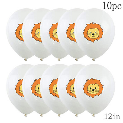 Džungļu safari Dzīvnieku tēma Orangutāns Dzenis Reklāmkarogs Tropu Augs Bruņurupuča Lapu Reklāmkarogs Daudz laimes Havaju salu dzimšanas dienas ballīšu dekori