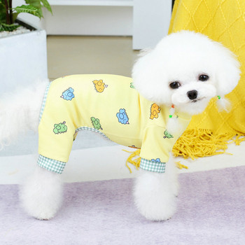 Ολόσωμη φόρμα για σκύλους πιτζάμες για σκύλους γάτες Χαριτωμένα ρούχα για κατοικίδια για σκύλους νυχτερινά κουτάβια σπίτια Ρούχα σκυλιών για Chihuahua Yorkie Poodle