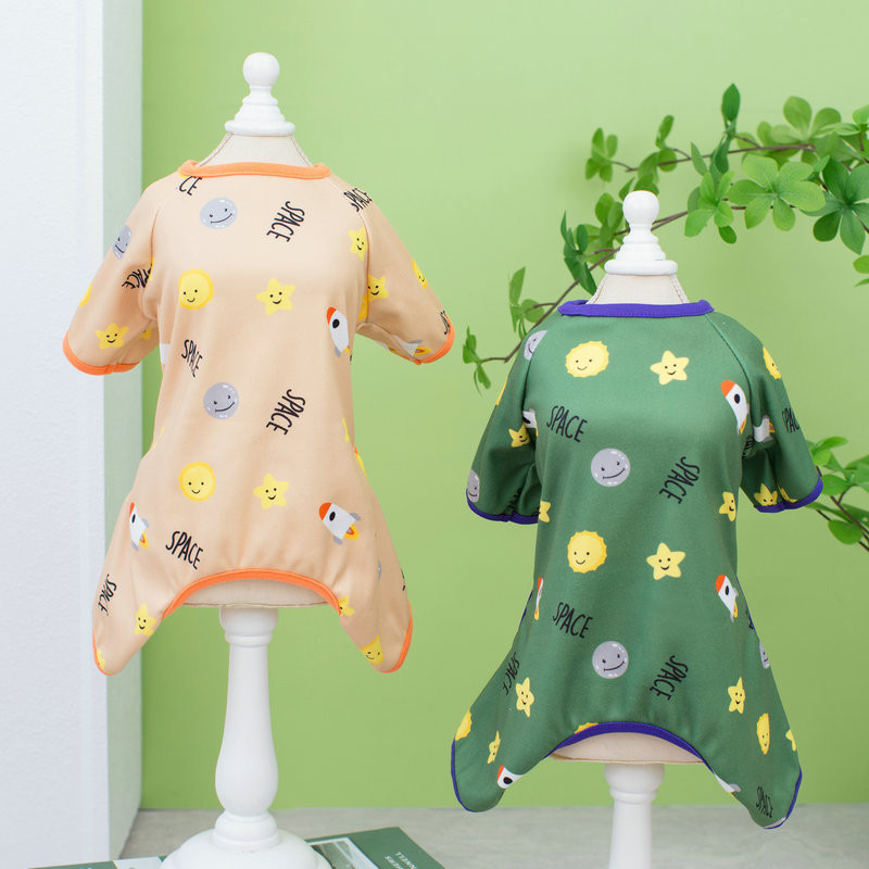 Suņu kombinezons pidžamas suņiem kaķiem Jaukas mājdzīvnieku drēbes suņiem naktsveļa kucēns mājas apģērbs suņu apģērbs čivava Jorkas pūdelim