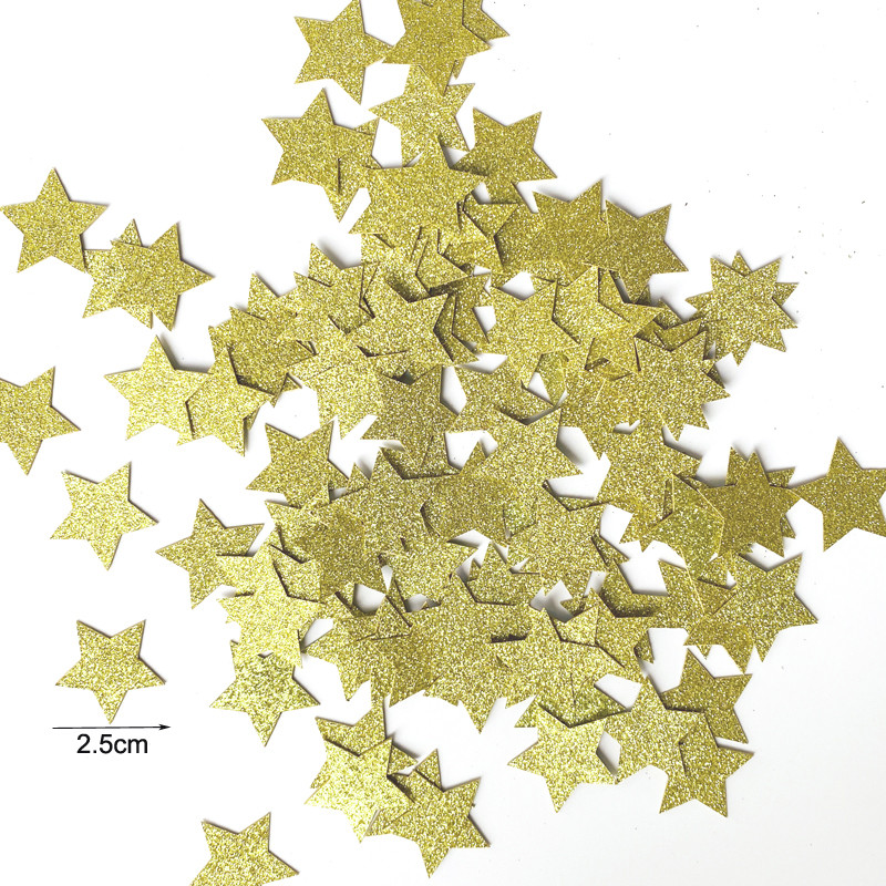 100db Rose Gold Crown Csillogó Konfetti Születésnapi Leánybúcsú Konfetti Esküvői Party Asztal Scatter Decor Barkácskellékek