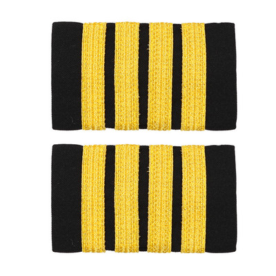 1 pāris apģērbu dekors Epauleti Profesionāli piloti Uniforma Epauleti Stieņi Krekli Amatniecība plecu nozīmītes Apģērbs DIY Aksesuārs