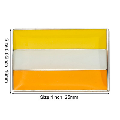 Demiseksuaalne uhkuse lipp Hall uhkus Alloromantiline aseksuaalne uhkus vikerkaar ja aseksuaalne demiromantiline uhkus Soofauni lipuga suur rinnanõel