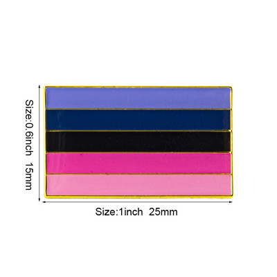 Demiseksuaalne uhkuse lipp Hall uhkus Alloromantiline aseksuaalne uhkus vikerkaar ja aseksuaalne demiromantiline uhkus Soofauni lipuga suur rinnanõel