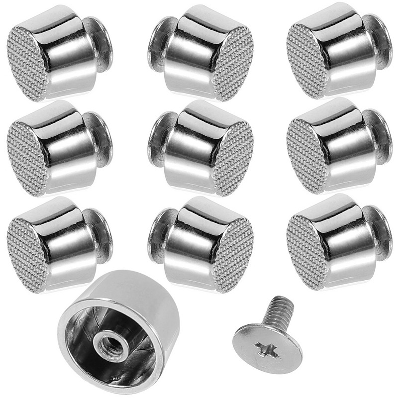 10 gab. Rokassomas Čemodāns Conchos Mazas Metāla Stud DIY Materiāli Manuālas Kniedes Maks Dzelzs Piederumi Somiņas Skrūves