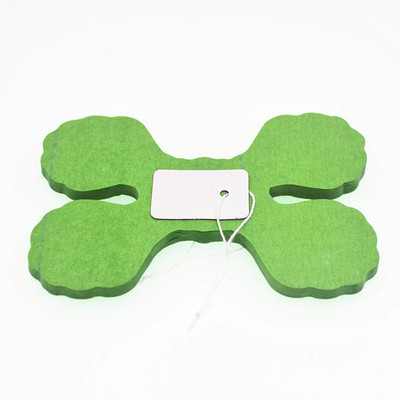 3,6 m Négylevelű lóhere papírfüzérek esküvői babazuhany kendő füzér Party szállítók Háttér barkács dekor függő szalagok