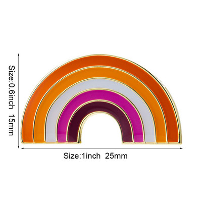 LGBT varavīksnes homoseksuāļu lūpu krāsa Skūpsts lūpa Lesbiešu lepnuma nozīmīte Lepnuma sirds formas karogs atloka piespraudes nozīmītes piespraude Piespraudes ikonas XY0633