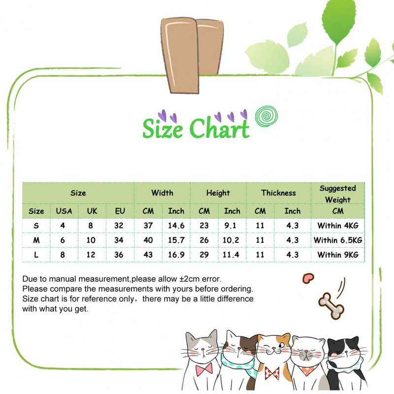 Kutya kiskutya cica hordtáska kisállat táska cipzárral záródó puha, nagy hely, kézzel készített kisállat utazáshoz