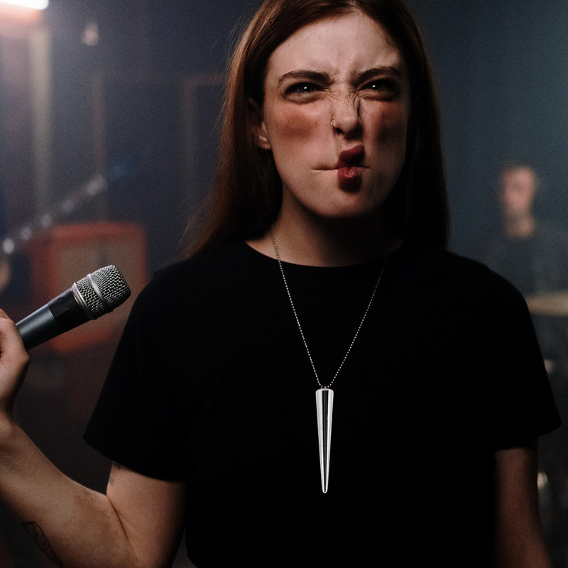 8 db Kellékek Spike Stud Ezüst Tartozékok Barkács Studs Punk Tüskék Bling Earth Tones