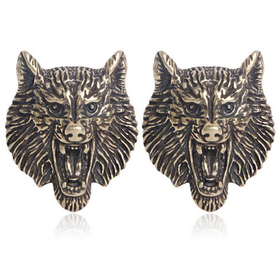 2 gab. Pielikums Metāla apdare Misiņa Sīkrīka sprādzes Ornaments Aksesuāri Šiks dekors Stilīgas pogas DIY Concho Bag