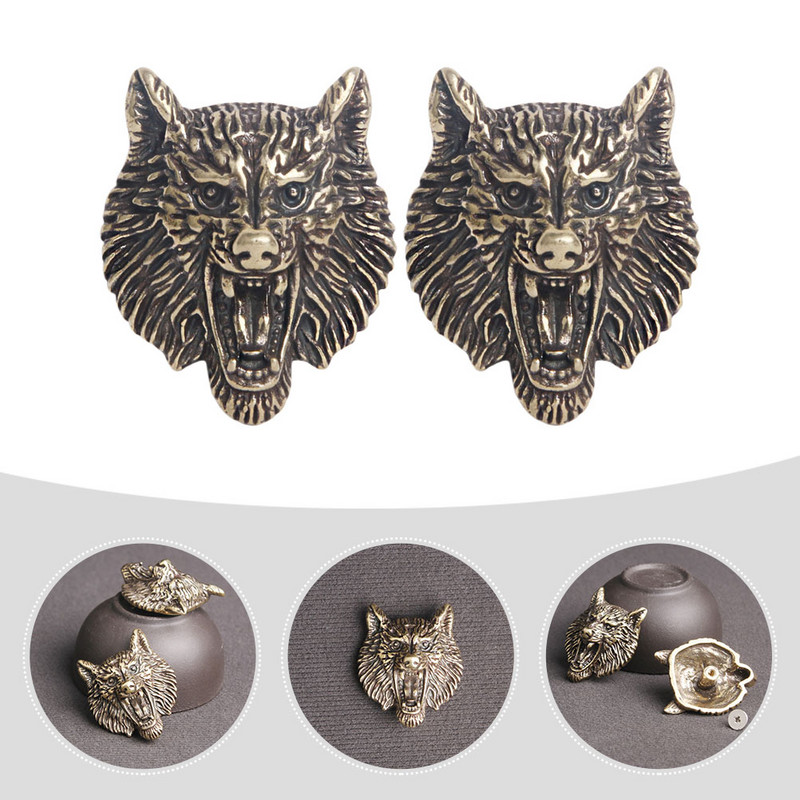 2 gab. Pielikums Metāla apdare Misiņa Sīkrīka sprādzes Ornaments Aksesuāri Šiks dekors Stilīgas pogas DIY Concho Bag