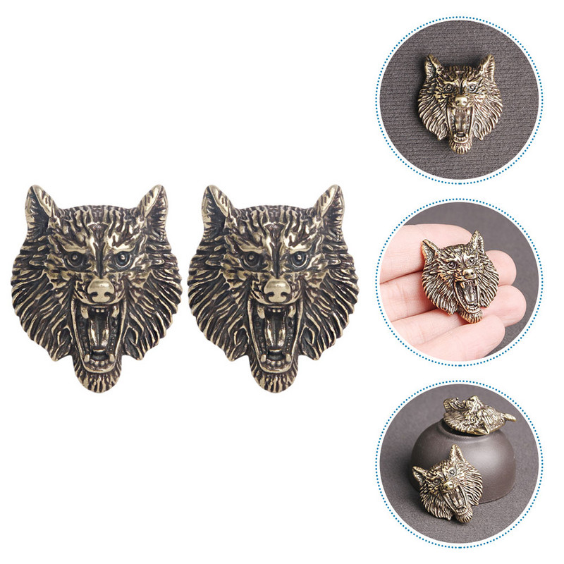 2 gab. Pielikums Metāla apdare Misiņa Sīkrīka sprādzes Ornaments Aksesuāri Šiks dekors Stilīgas pogas DIY Concho Bag