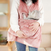 Praktična torba za držanje kućnih ljubimaca Torba za kućne ljubimce koja ne blijedi Super meka pregača za držanje mačaka bez ruku Vreća za spavanje za kućne ljubimce Višenamjenska