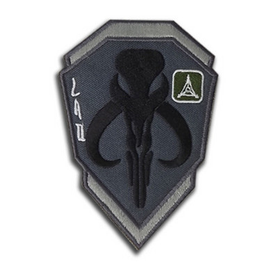 3D PVC/IR/hímzett fejvadász foltok karszalag katonai IR fényvisszaverő nylon jelvények világító foltok ruházati hátizsákhoz