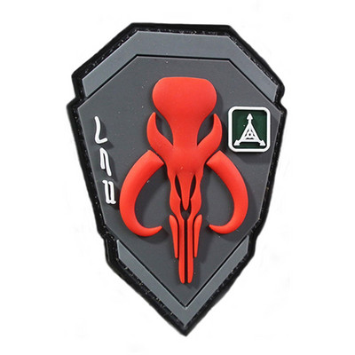 3D PVC/IR/hímzett fejvadász foltok karszalag katonai IR fényvisszaverő nylon jelvények világító foltok ruházati hátizsákhoz