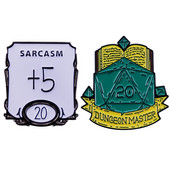 C2083 Arc Kocka Fém Zománc Bross Divat Személyiség Kocka Játék Sárkány Jelvény Pin Rajzfilm Divatos Jelmez Hátizsák Ékszer Ajándék