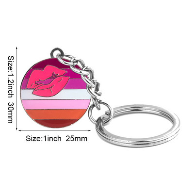 LGBT Pride Transgender Gender Fluid Aromantic Genderqueer Panseksuāls Biseksuāls Aseksuāls Nebināra lūpu krāsa Lesbian Polyamorou