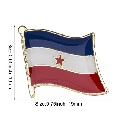 Šalies vėliava Ženkliukas Vėliava Sagė Nacionalinė vėliava Atvarto segtukas Tarptautinės kelionių segtukų kolekcijos