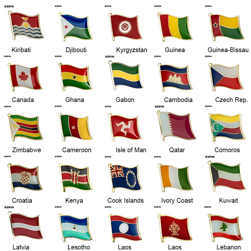 Šalies vėliava Ženkliukas Vėliava Sagė Nacionalinė vėliava Atvarto segtukas Tarptautinės kelionių segtukų kolekcijos