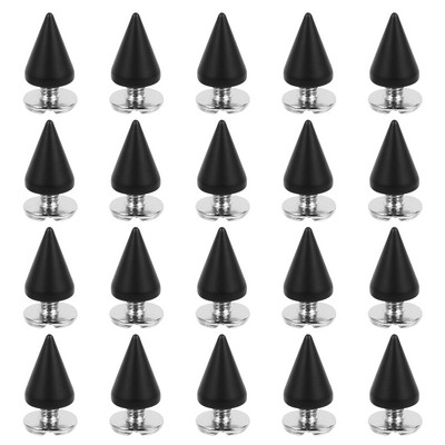 20 bucăți cu mărgele genți de tote vintage, nituri artizanale, șuruburi, nituri metalice, concluzii de con.