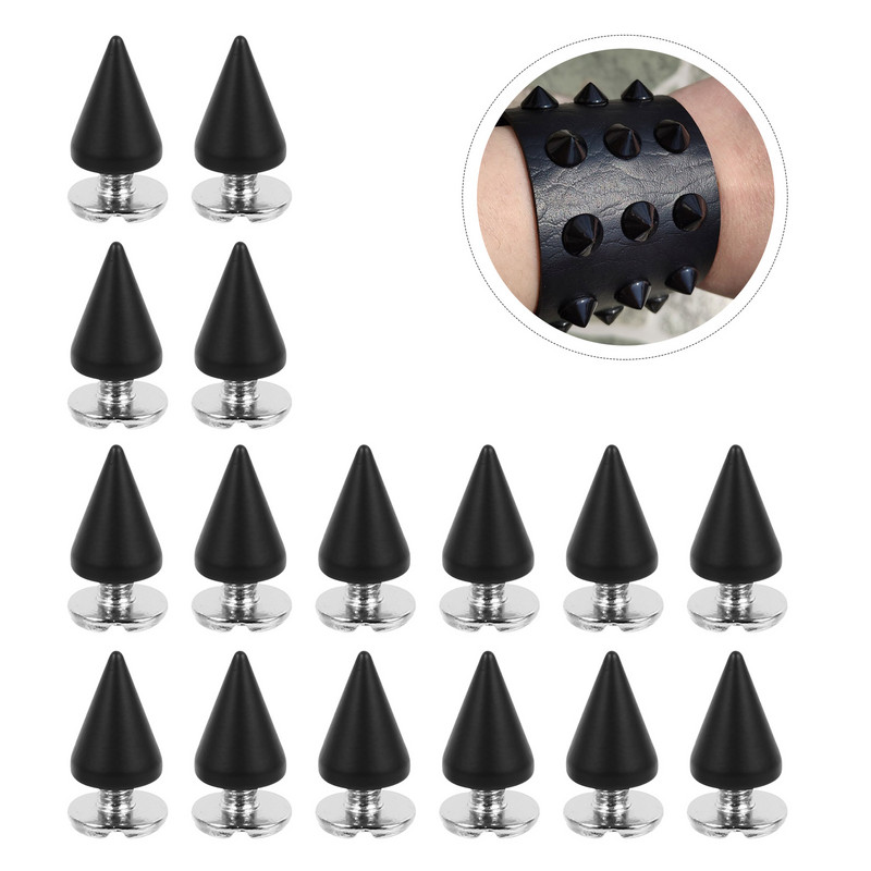 20 bucăți cu mărgele genți de tote vintage, nituri artizanale, șuruburi, nituri metalice, concluzii de con.