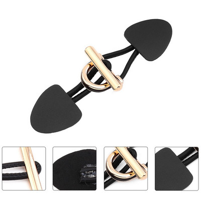 Mēteļa poga DIY Apģērbu pogas PU Sprādzes Jaciņa Aizdares Metāla jaka Šūšana Nomaiņa Raga Aksesuāri