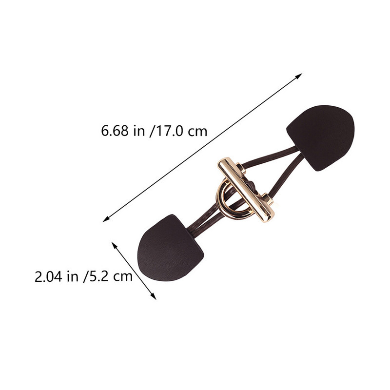Mēteļa poga DIY Apģērbu pogas PU Sprādzes Jaciņa Aizdares Metāla jaka Šūšana Nomaiņa Raga Aksesuāri