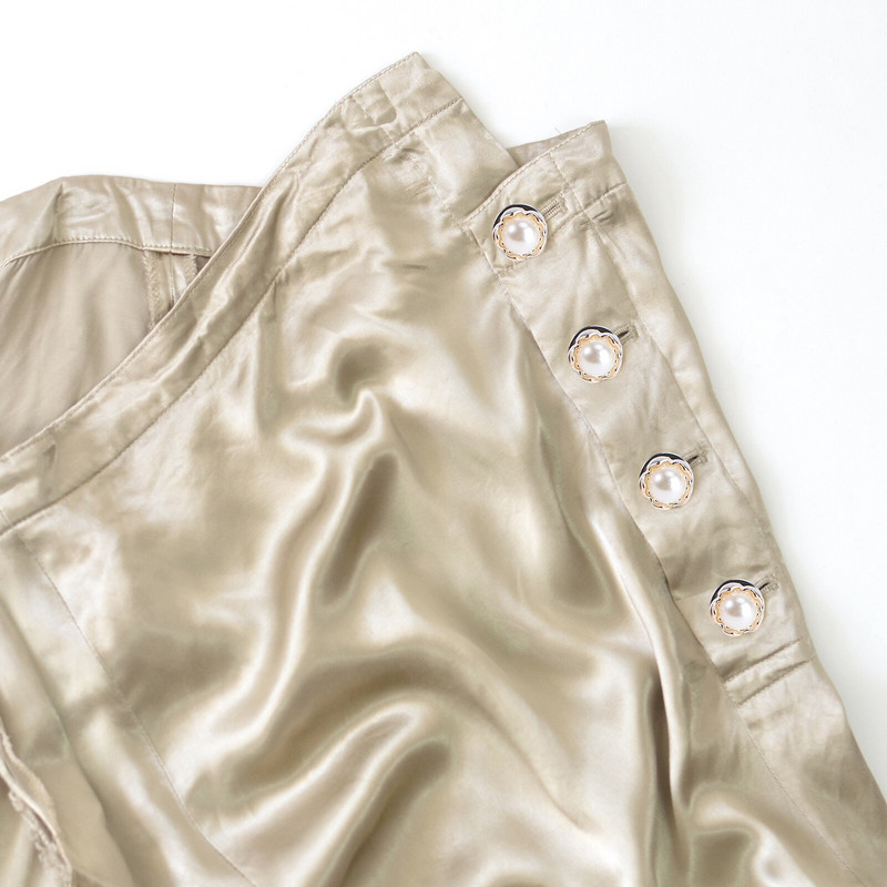 40 gab. Iešujiet pērļu pogas ar dekoratīvām apaļām metāla spiedpogām ziedu amatniecības pogām DIY PROject džemperim